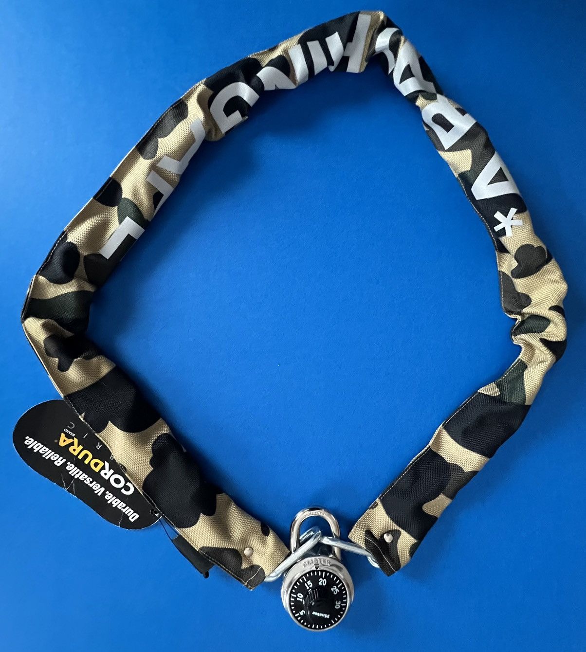 Bape A BATHING APE BAPE YELLOW 1ST CAMO CORDURA CHAIN LOCK Size ONE SIZE - 1 Thumbnail