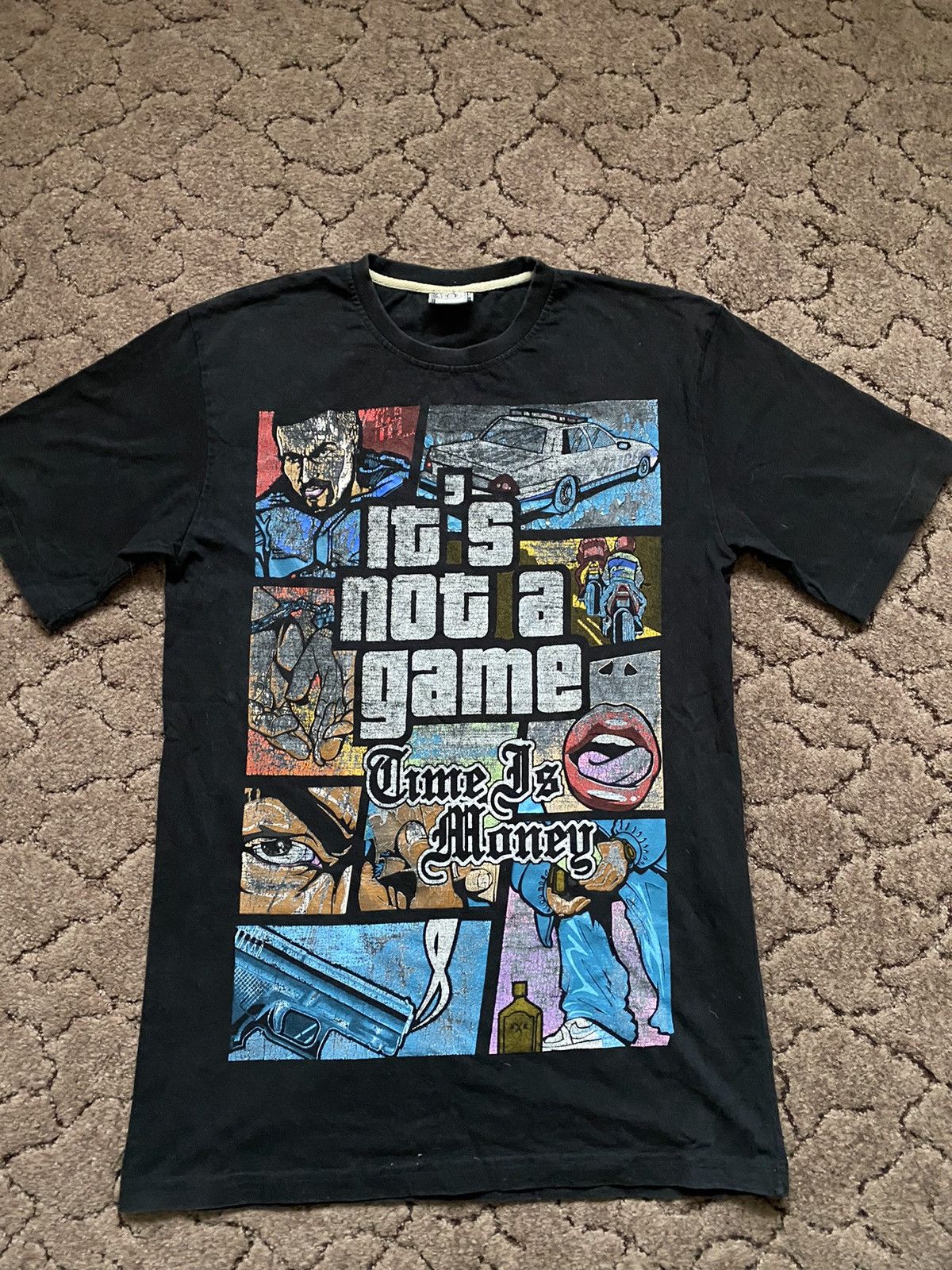 Rockstar Games × Vintage 🔥VINTAGE GTA Grand Theft Auto Big logo T-shirt Size US XL / EU 56 / 4 - 1 Thumbnail