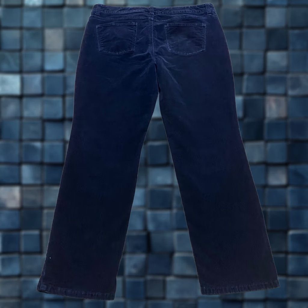 Talbots Talbots Womens 14P Jeans Dark Wash High Rise Mid Button Zip Vintage Size 36" / US 14 / IT 50 - 1 Thumbnail