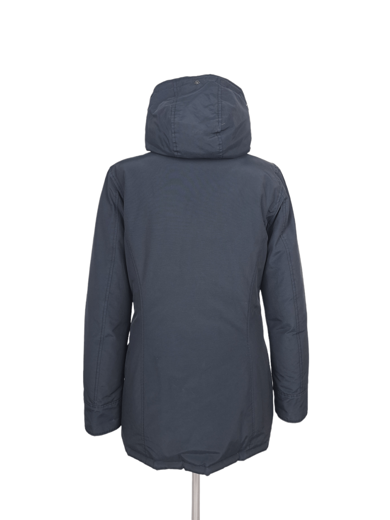 Woolrich Woolen Mills 💎 Duck Down Black Winter Parka Jacket Coat Womens M Size M / US 6-8 / IT 42-44 - 2 Thumbnail