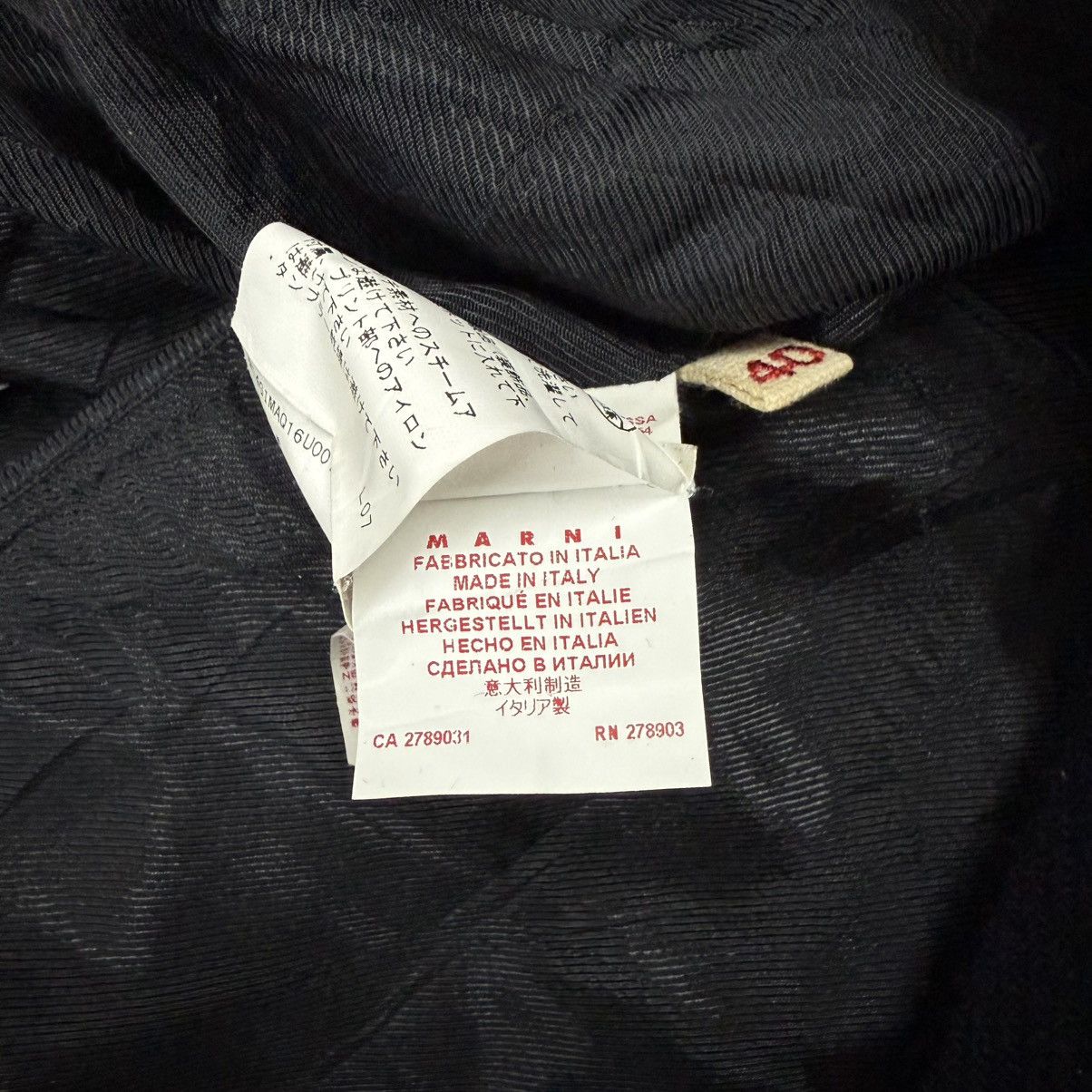 Marni Marni Double Breasted Jacket Made in Italy Size L / US 10 / IT 46 - 9 Thumbnail