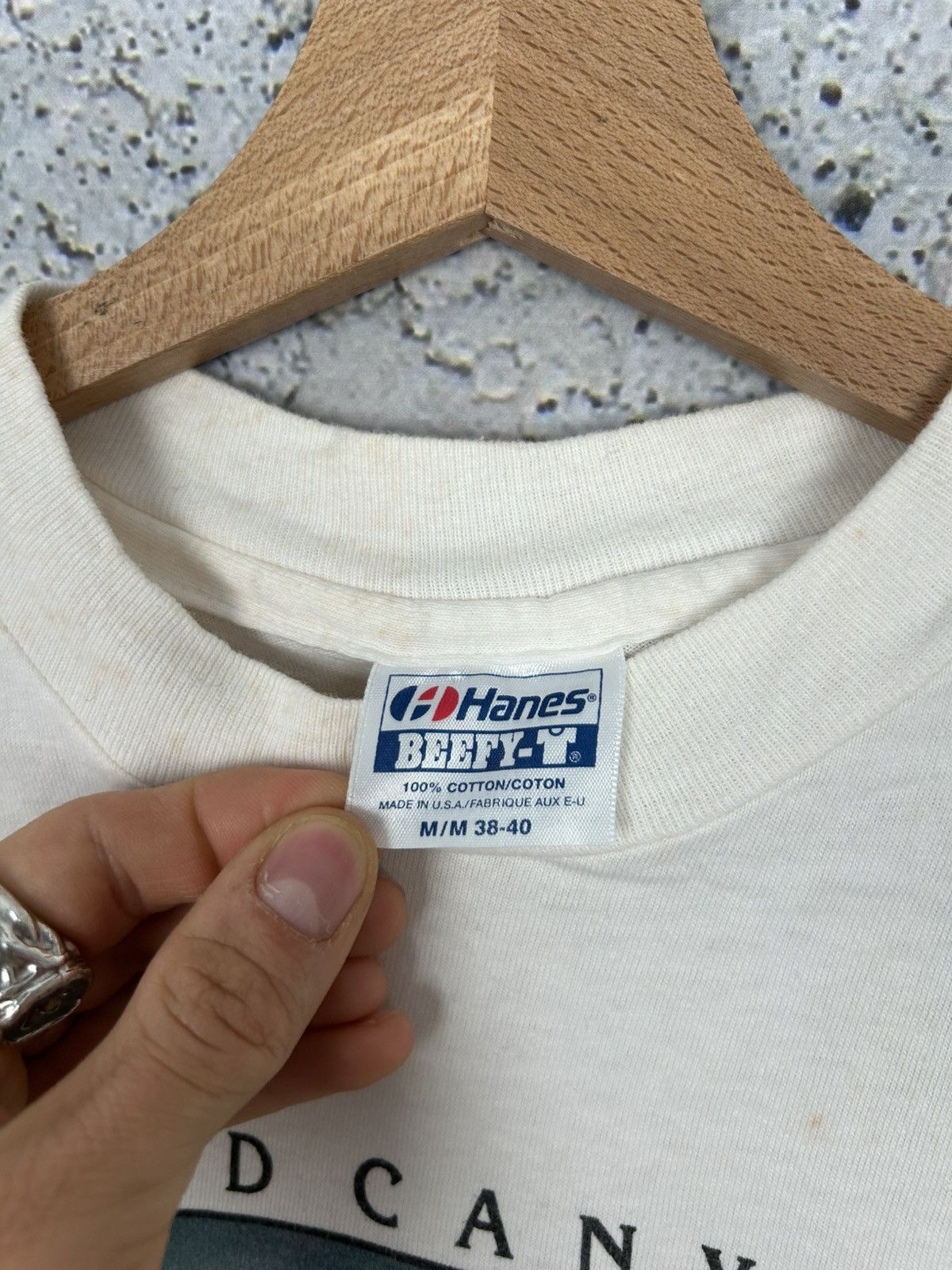 Vintage Vintage Grand Canyon Graphic Tee 90s Single Stitch USA Size US M / EU 48-50 / 2 - 7 Thumbnail