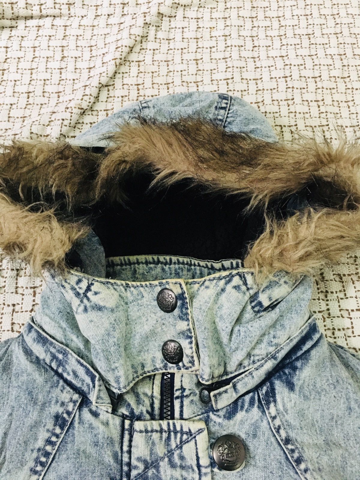 If Six Was Nine × Japanese Brand × Le Grande Bleu (L.G.B.) A07 Persodea Punk Bondage Fur Hoodie Jacket Size US M / EU 48-50 / 2 - 13 Thumbnail
