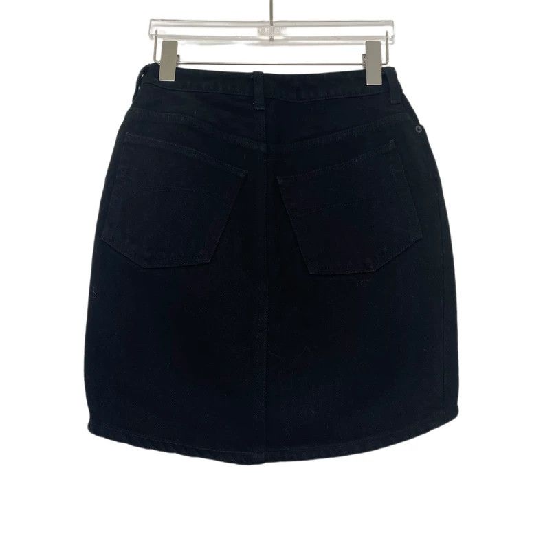 Balenciaga Balenciaga High Waisted Mini A-line Skirt with Arc Hem Size 35" - 2 Thumbnail