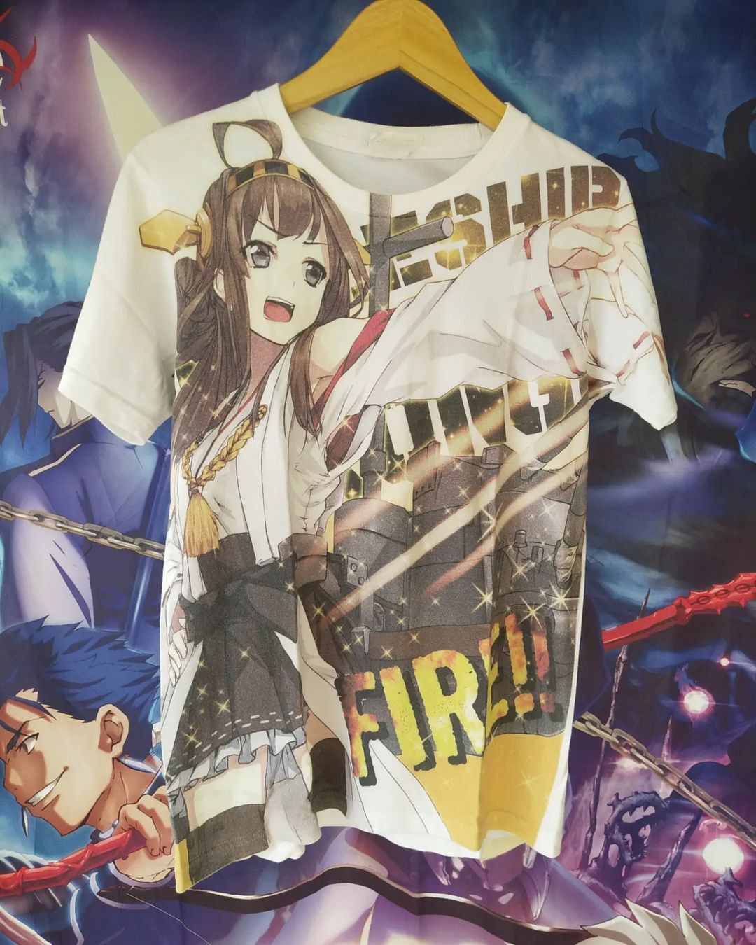 Anime Kantai Collection Kongou Half All Over PrintAnime Tees Cospa Size US M / EU 48-50 / 2 - 1 Thumbnail