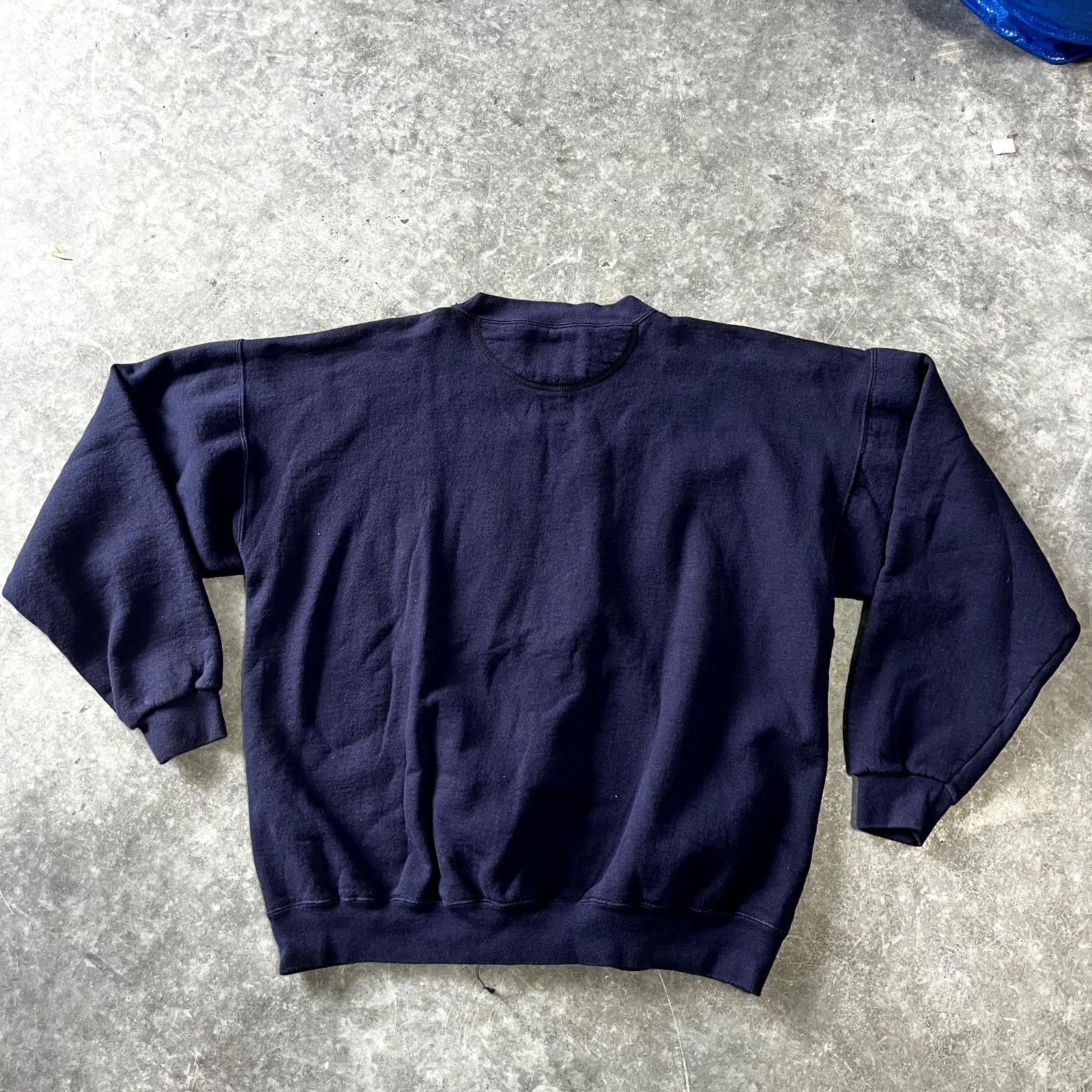 Disney Vtg Disney Mickey Mouse Sweatshirt Genius Blue USA XL Size US 36 / EU 52 - 3 Thumbnail