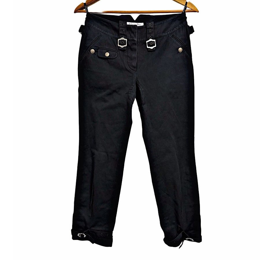 Dior Authentic Christian Dior Galliano Military Pants Size 26" / US 2 / IT 38 - 1 Thumbnail