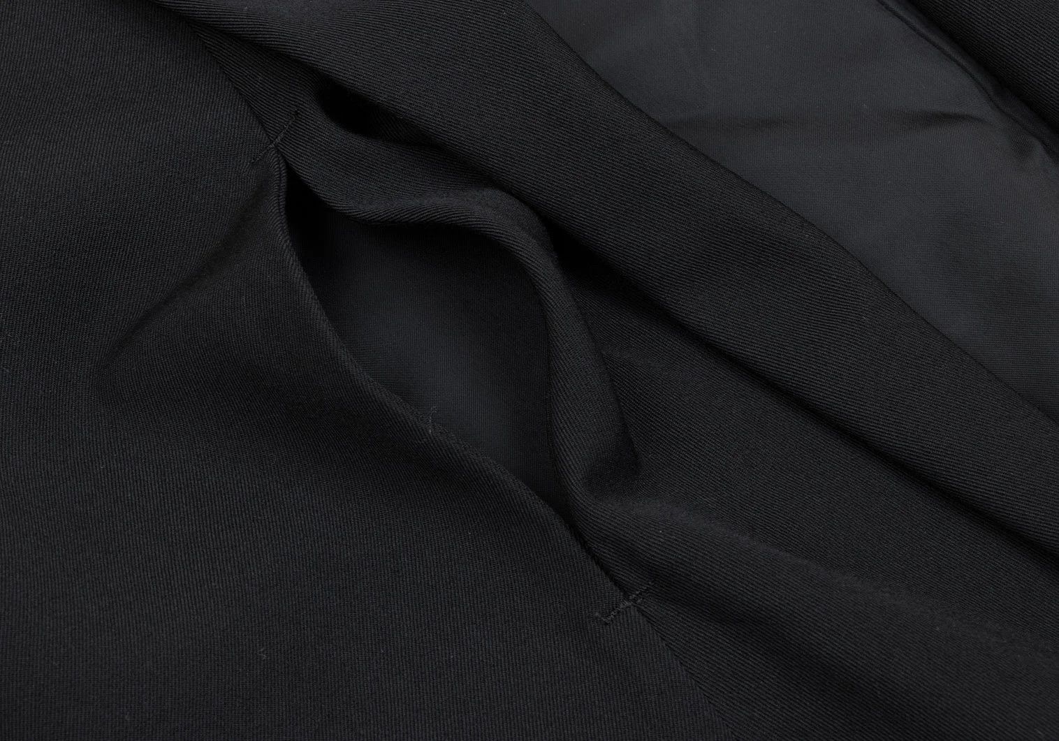Yohji Yamamoto Yohji Yamamoto Wool Gabardine Long Jacket Size US M / EU 48-50 / 2 - 7 Thumbnail
