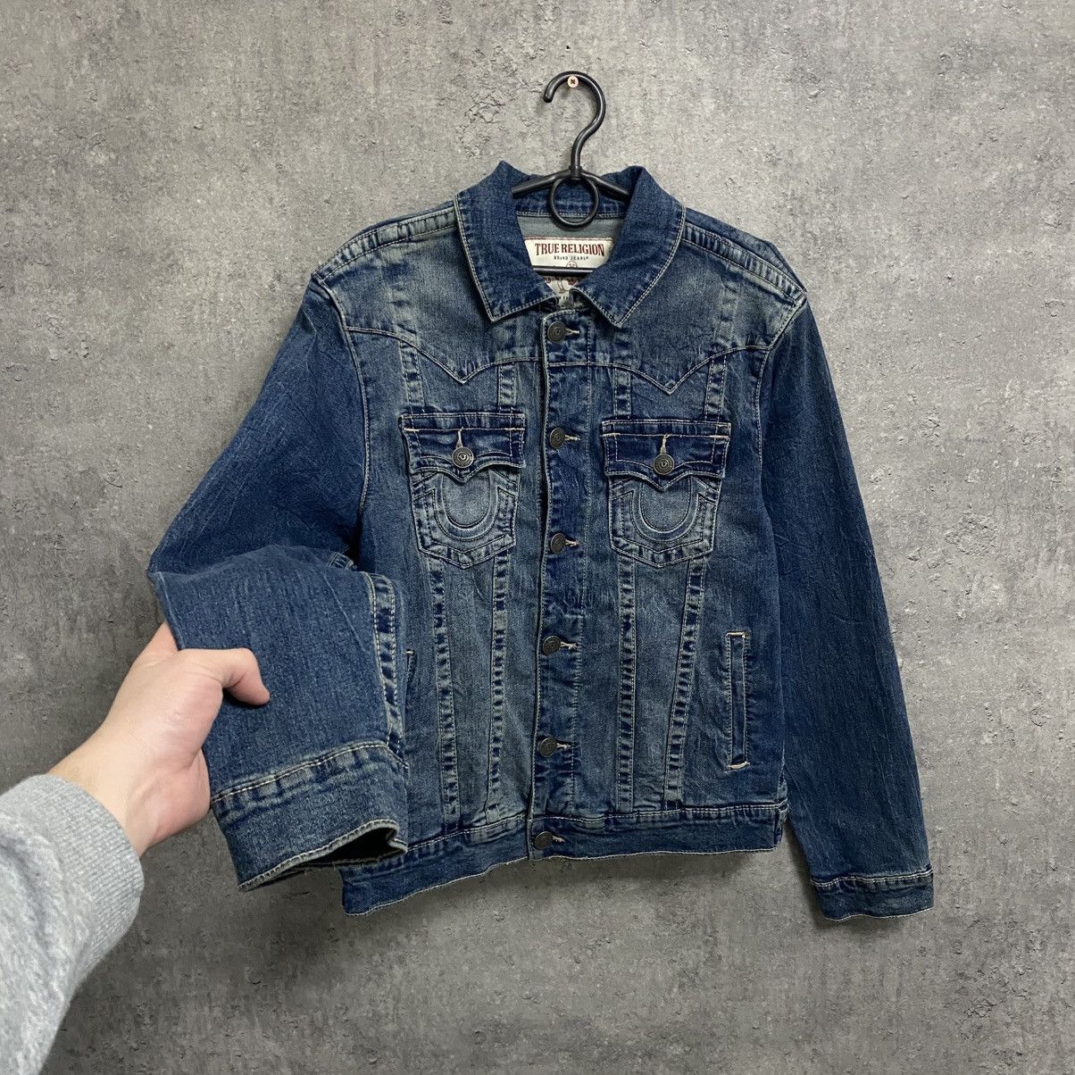 True Religion Crazy Vintage Y2K True Religion Jean Jacket Size US S / EU 44-46 / 1 - 2 Thumbnail