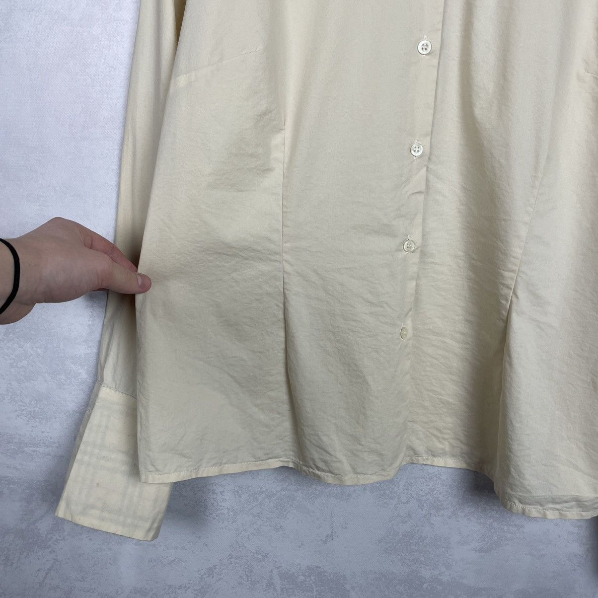 Burberry × Vintage Vintage Burberry London Nova Check Details Button Up Shirt Size US M / EU 48-50 / 2 - 11 Thumbnail