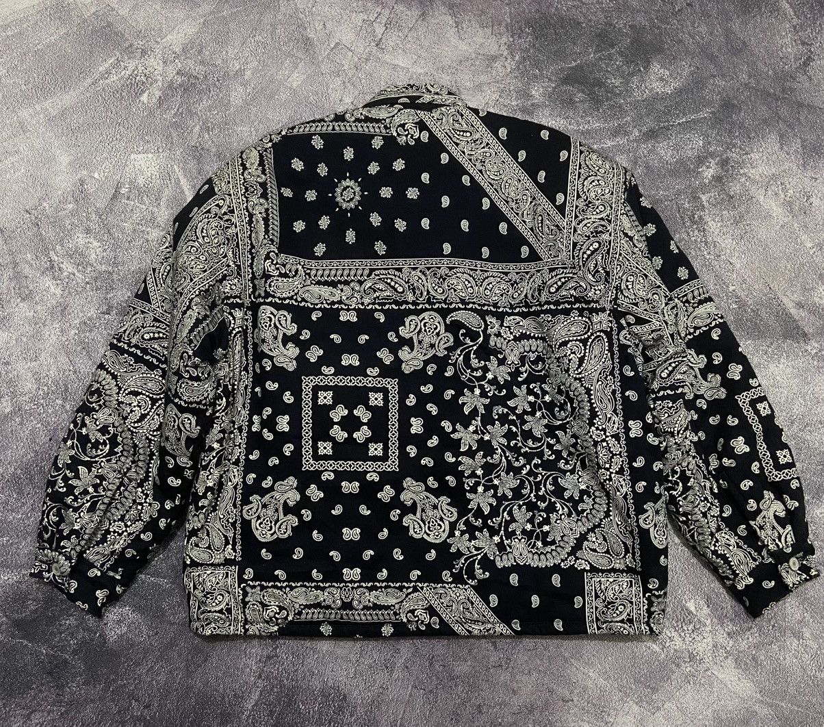 Vintage project black paisley jacket streetwear Size US M / EU 48-50 / 2 - 3 Thumbnail