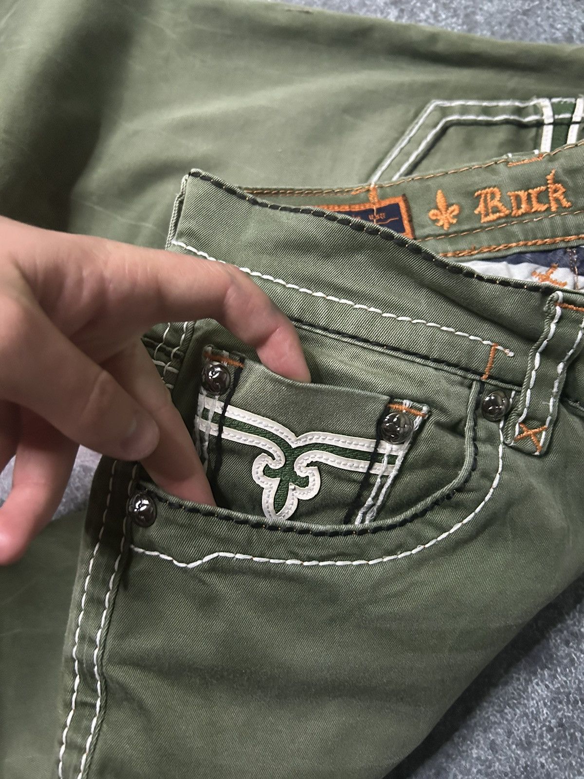 Rock Revival × Vintage DENIM ROCK REVIVAL Size US 33 - 10 Thumbnail