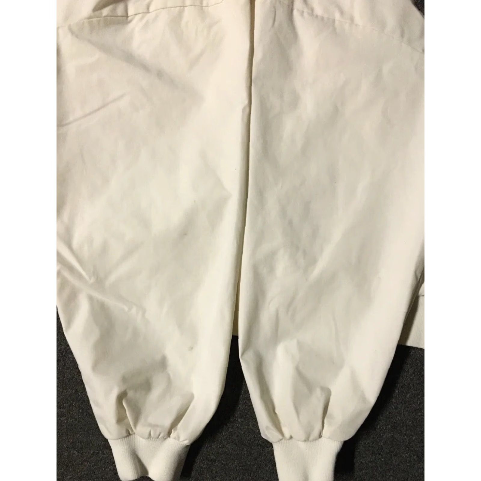 Vintage VINTAGE State Farm Insurance Catastrophe Team Jacket 80s 90s Grunge Bomber Jacket XL Mens White Nylon Fleece Lining Hawaii? Size US XL / EU 56 / 4 - 7 Thumbnail