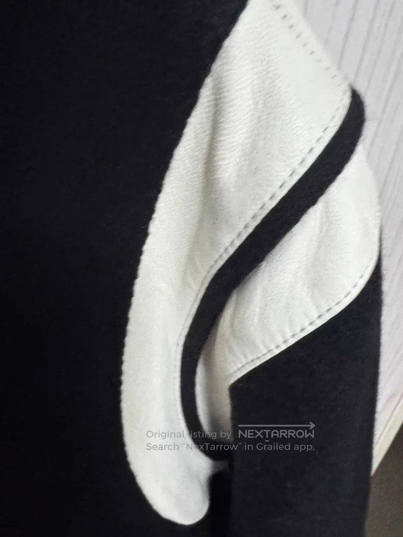 Saint Laurent Paris Saint Laurent Paris Black and White Basic Baseball Jacket Size US L / EU 52-54 / 3 - 5 Thumbnail
