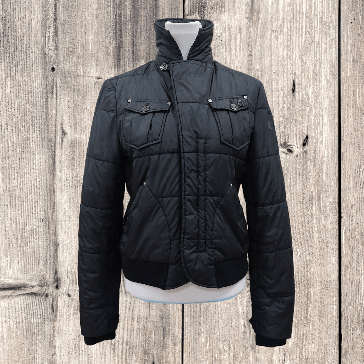 Beauty Beast DIESEL Molvena 36060 Light Puffer Jacket Size US S / EU 44-46 / 1 - 1 Thumbnail