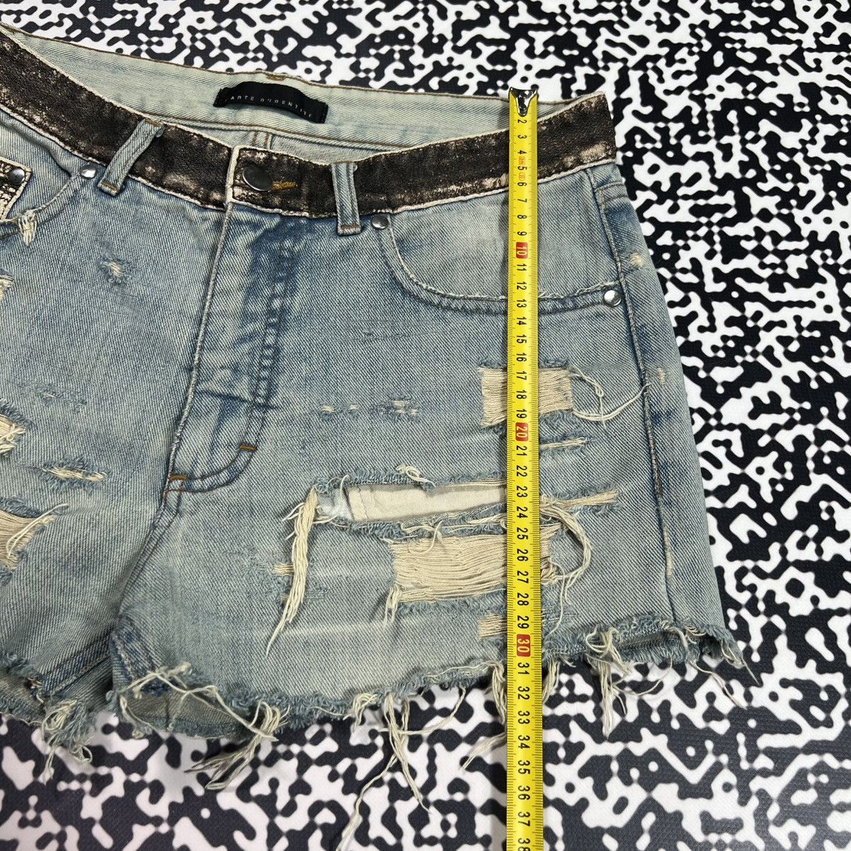Japanese Brand Vintage Y2K Carte D’identine Japanese Distressed Shorts Size 30" / US 8 / IT 44 - 20 Thumbnail