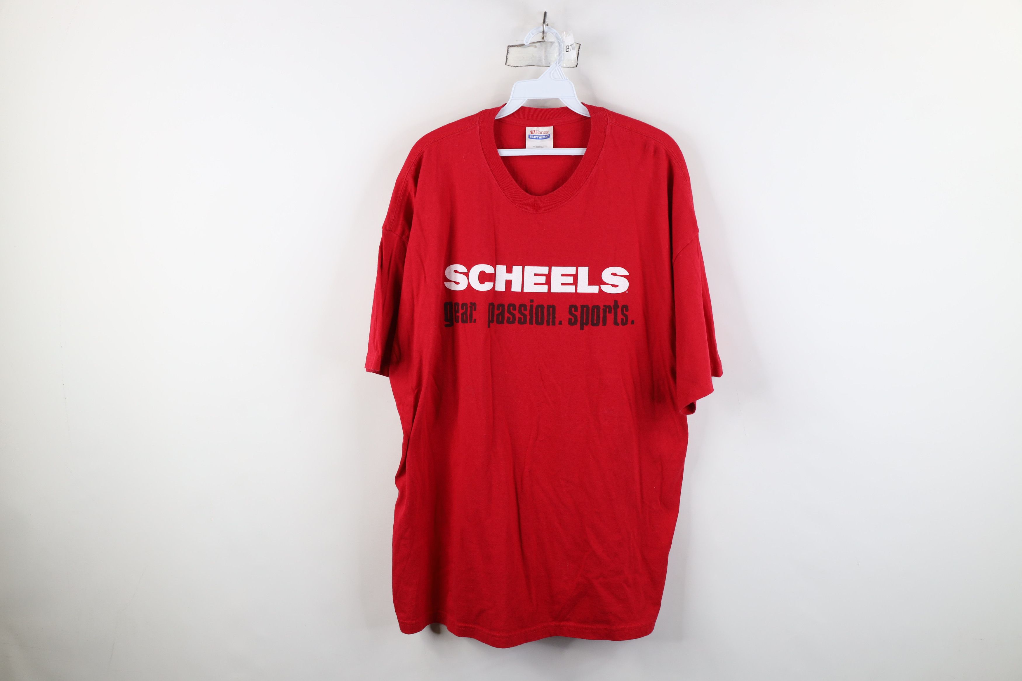 Vintage Vintage Spell Scheels Sporting Goods Short Sleeve T-Shirt Size US XXL / EU 58 / 5 - 1 Thumbnail