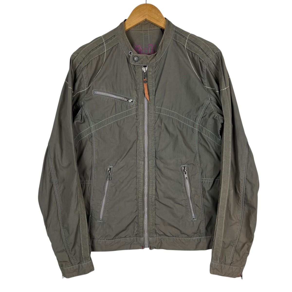 BAL 🔥 Ball Zip Up Rider Moto Jacket Size US M / EU 48-50 / 2 - 1 Thumbnail