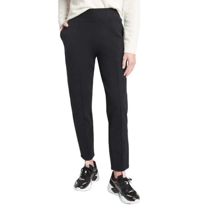Athleta Athleta Venice Heathered Pintuck Pants Medium Size 30" / US 8 / IT 44 - 1 Thumbnail