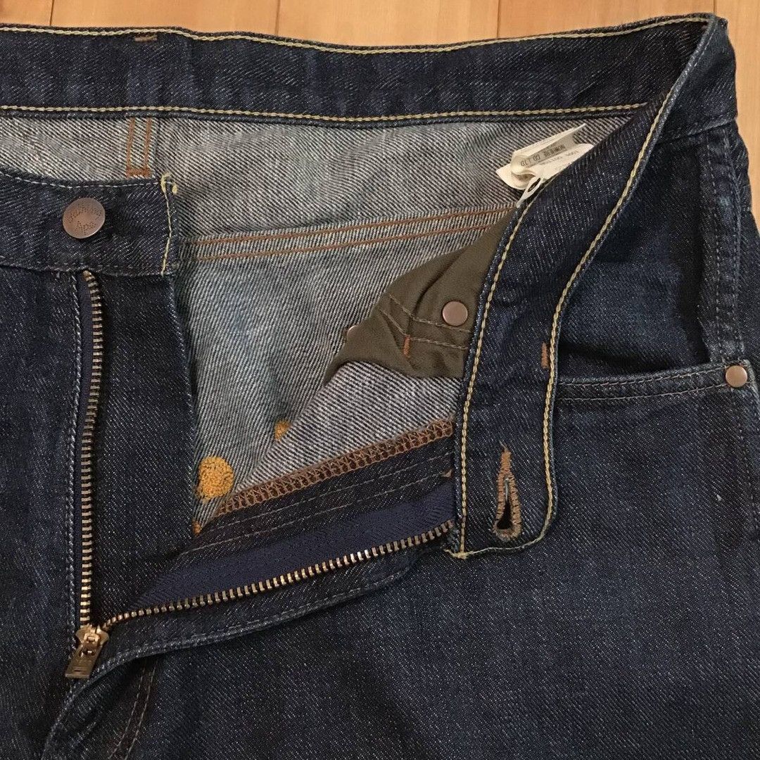 Bape BAPE Logo Embroidered Denim Shorts a bathing ape ★size L Size US 34 / EU 50 - 6 Thumbnail