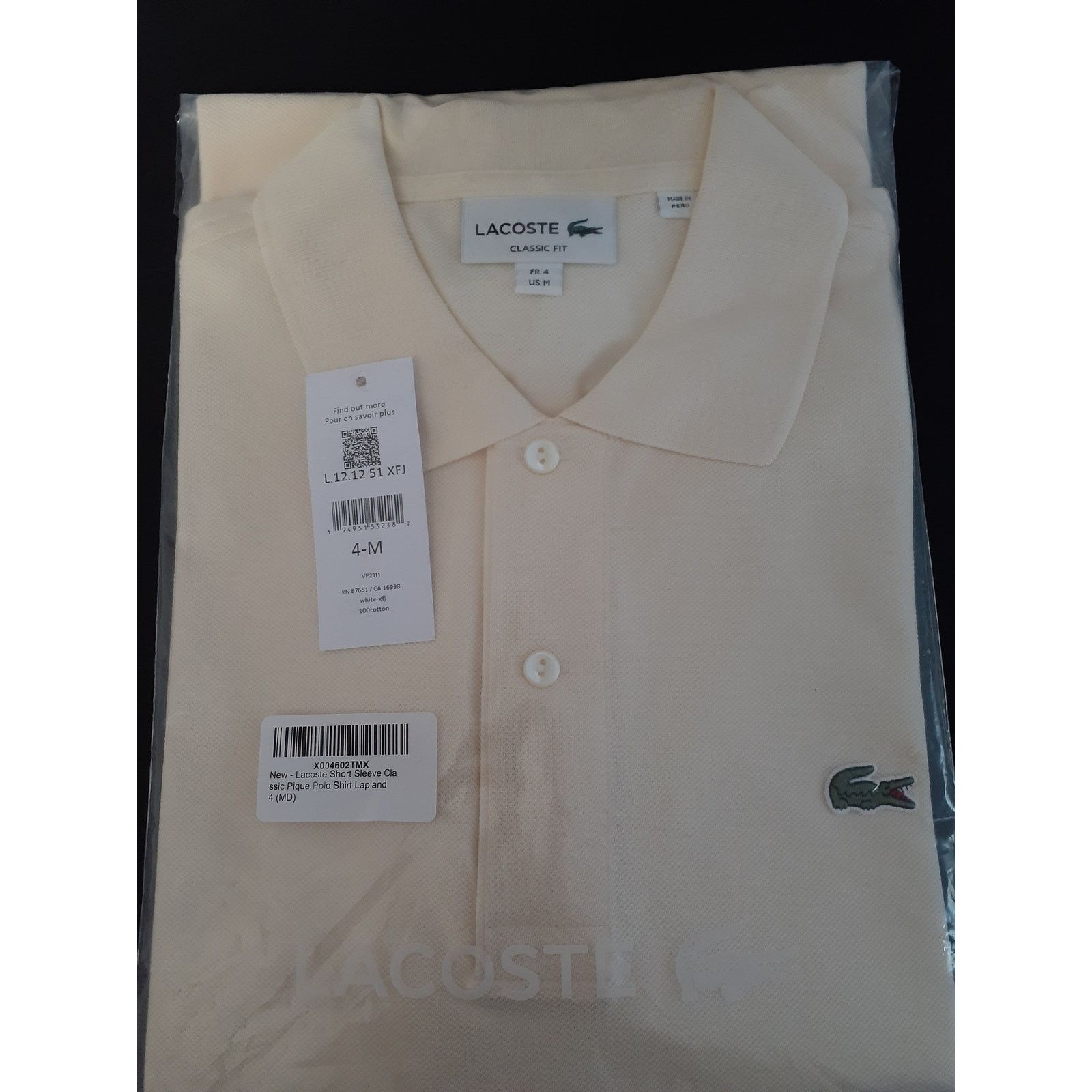 Lacoste Lacoste ShortSleeve Classic Pique L1212 Polo Shirt Lapland M Size US M / EU 48-50 / 2 - 2 Thumbnail