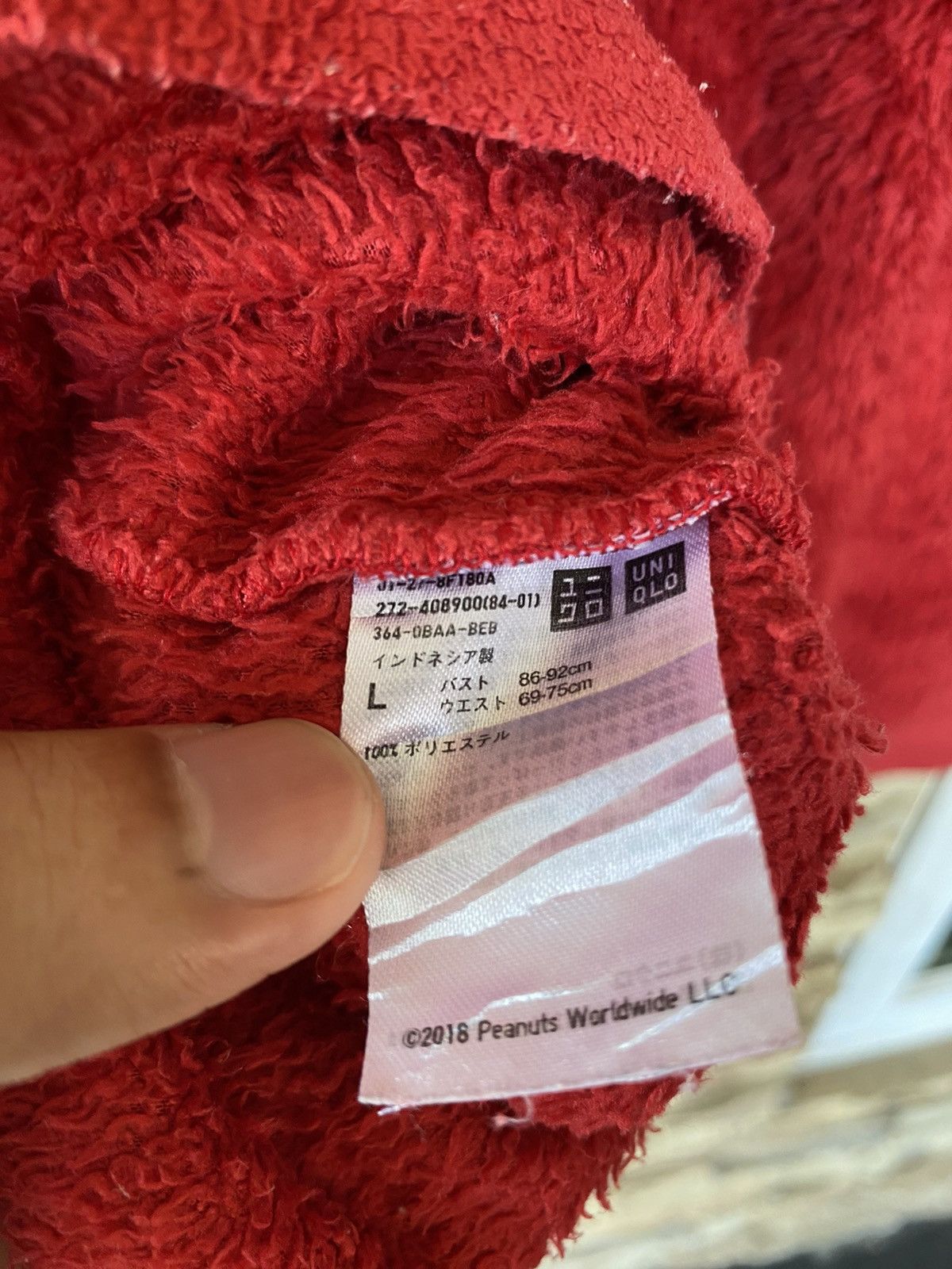 Peanuts × Uniqlo Uniqlo Peanuts Fleece Sweater Size L / US 10 / IT 46 - 6 Thumbnail