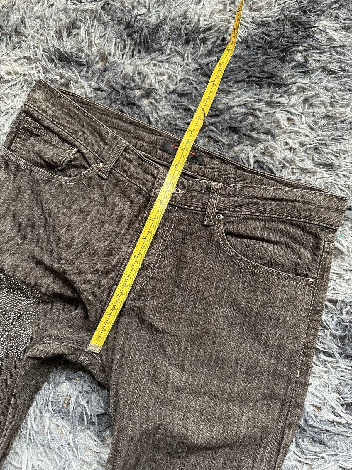 If Six Was Nine 2008 Nationality + Name = Grosbec twill mud max denim Size US 34 / EU 50 - 18 Thumbnail