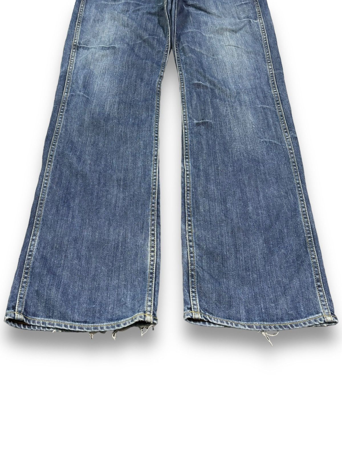 Ralph Lauren Vintage Ralph Lauren Button Fly Blue Faded Loose Fit Jeans Size US 32 / EU 48 - 11 Thumbnail