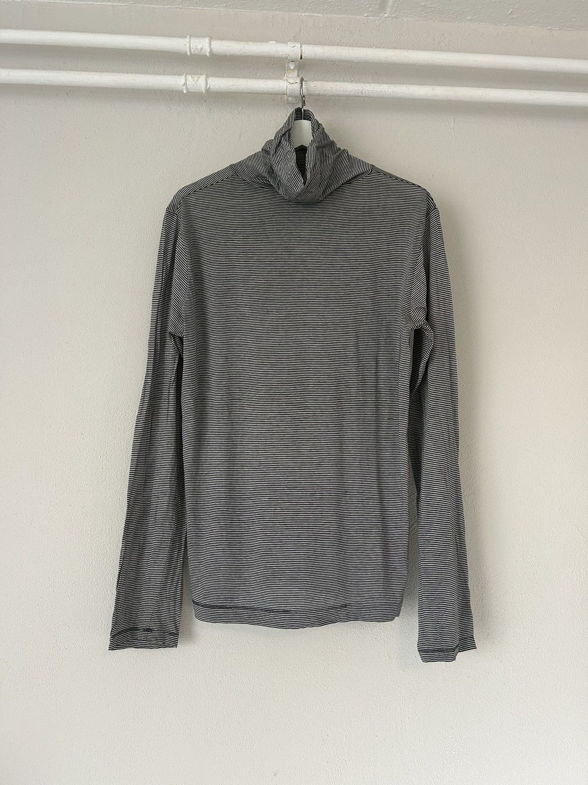 image of Dries Van Noten Lightweight Striped Turleneck Sweater, Men's (Size Medium)