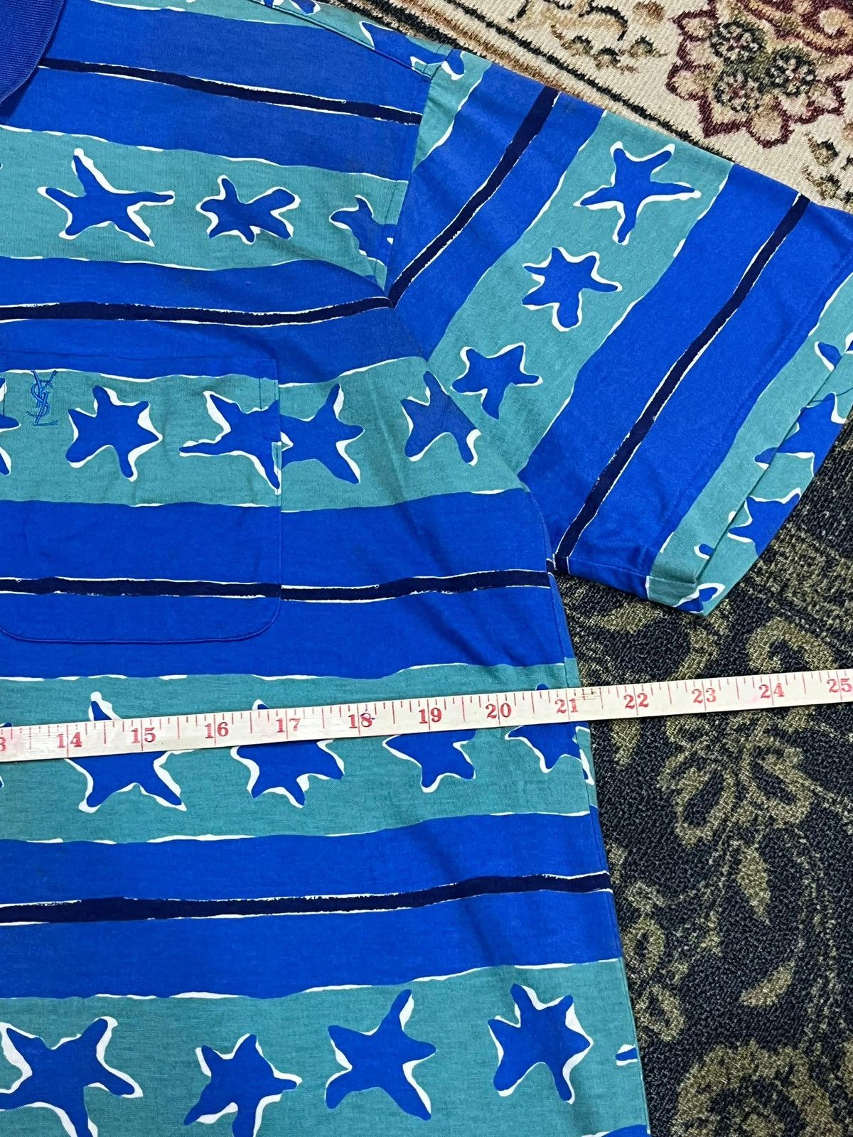 Vintage × Yves Saint Laurent YSL Yves Saint Laurent Polo Shirt Size US M / EU 48-50 / 2 - 4 Thumbnail