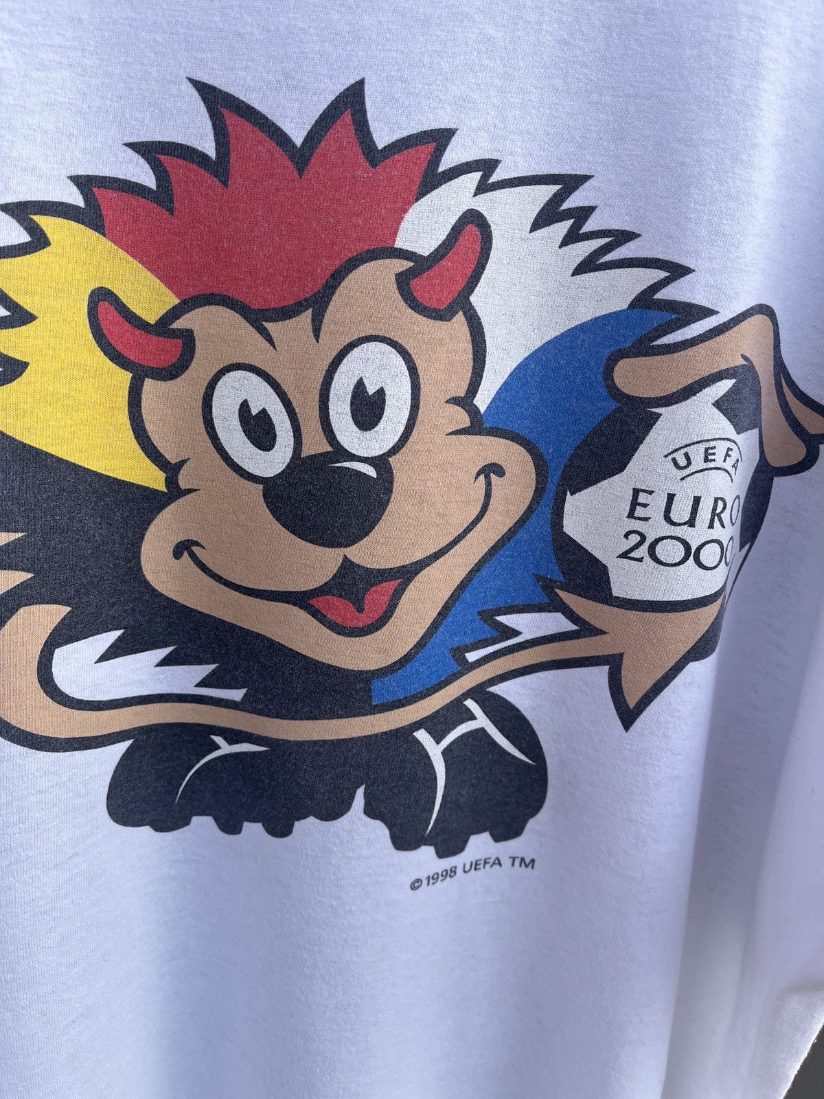 Vintage official tee UEFA EURO 2000 vintage XL 1998 Size US XL / EU 56 / 4 - 3 Thumbnail