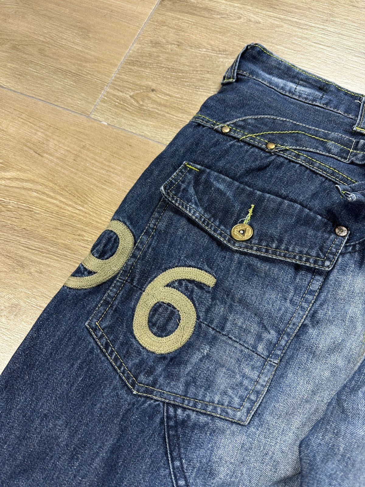 G-Star × Vintage Vintage Y2K G-Star Raw 96 Elwood 5620 Embroidery Logo Pants Size US 28 / EU 44 - 9 Thumbnail