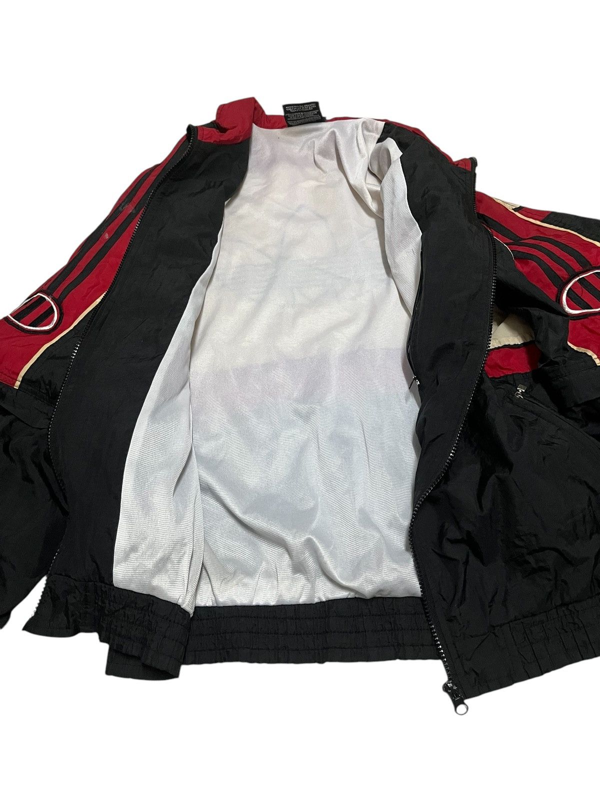 Adidas × Vintage 🔥Vtg Adidas 90s Big Logo Light Jacket Size US XL / EU 56 / 4 - 4 Thumbnail