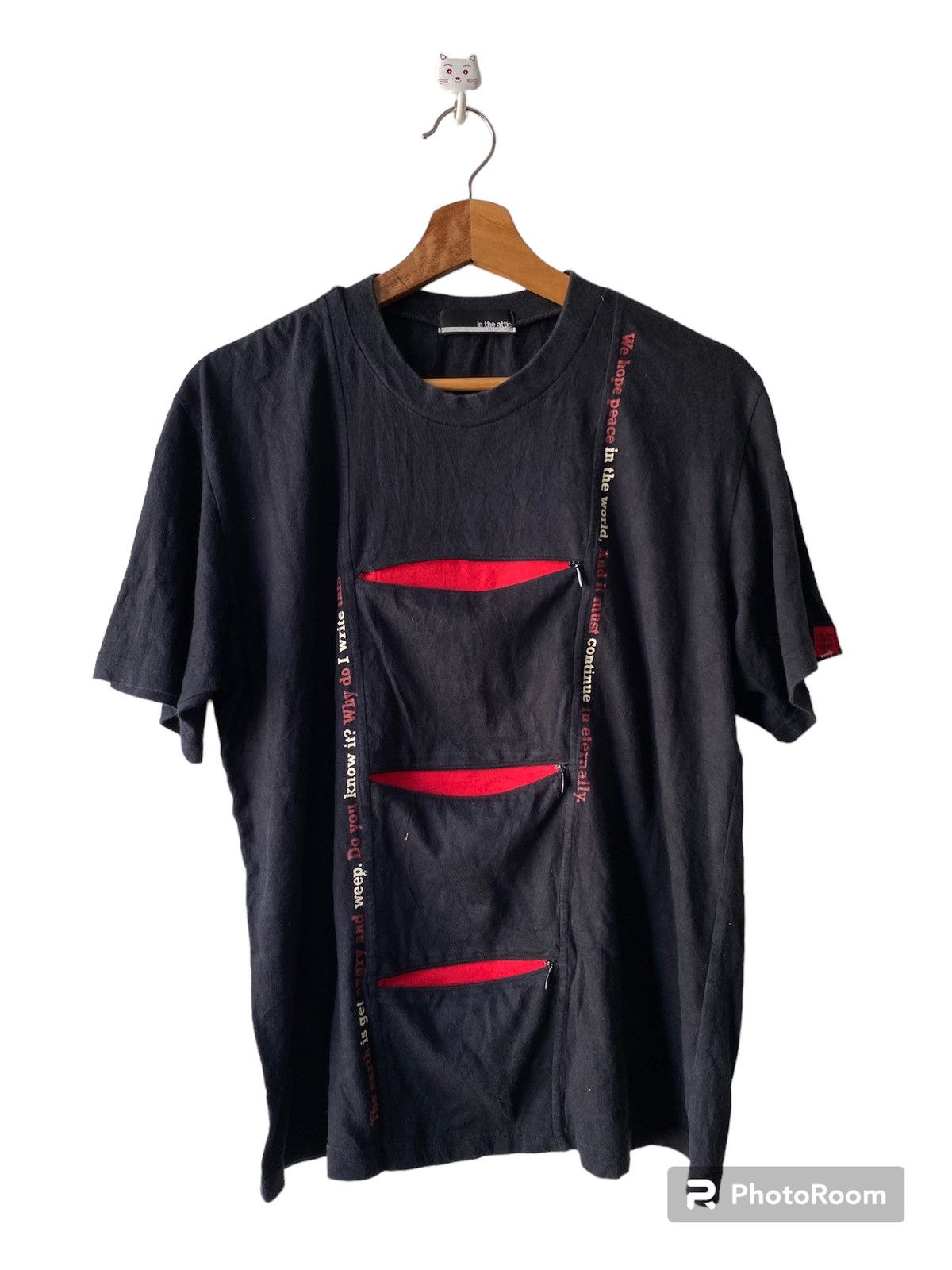 In The Attic × Japanese Brand × Seditionaries In The Attic Multipocket Bondage T Shirt Size US M / EU 48-50 / 2 - 1 Thumbnail