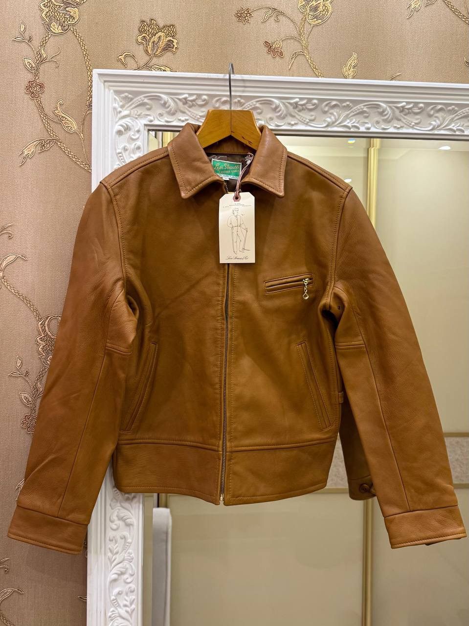 Levi's Vintage Clothing Levi's Vintage Clothing LVC 1940 Leather Coat CARAMEL BROWN Size US XS / EU 42 / 0 - 2 Thumbnail