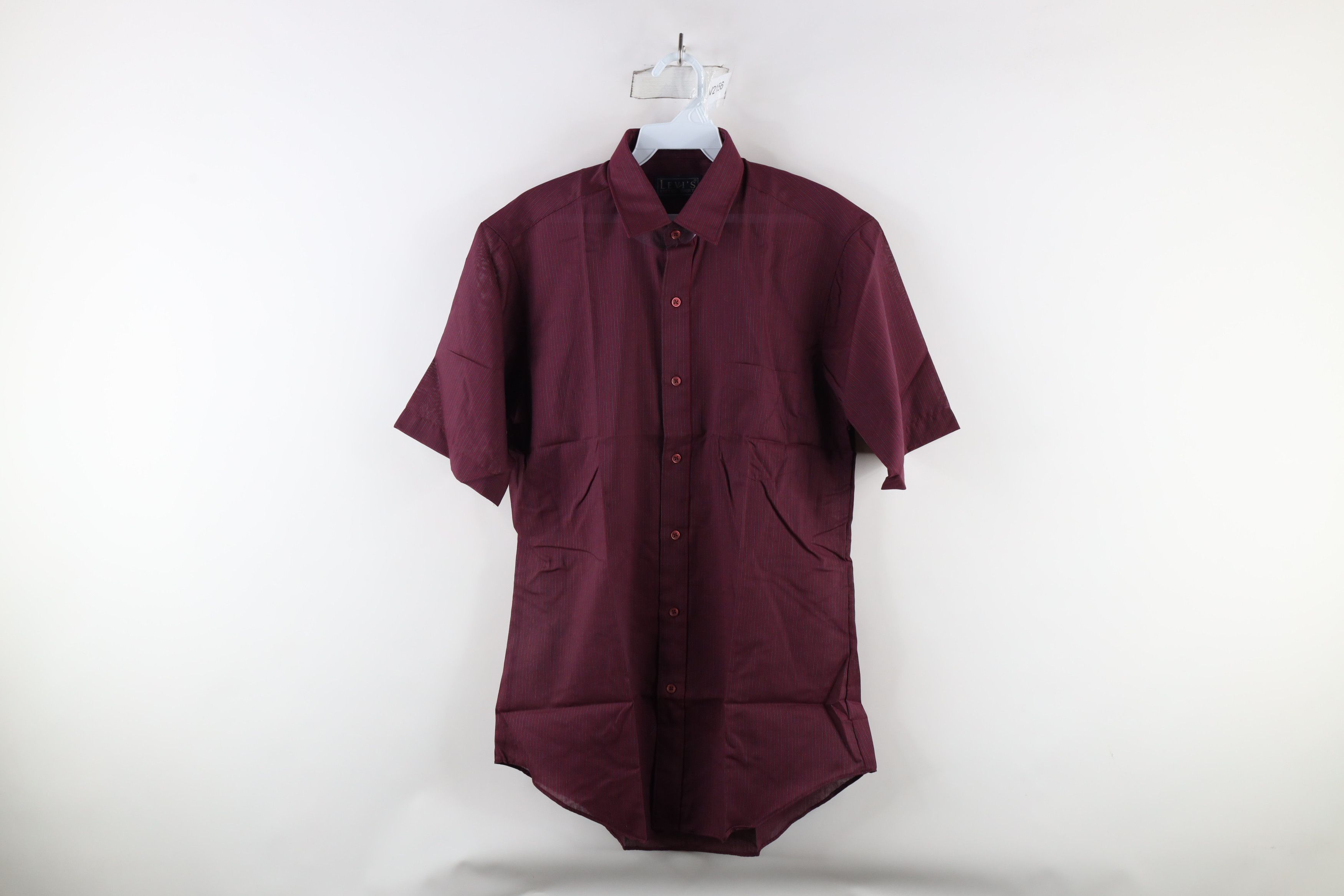 Levi's Deadstock Vintage 90s Levis Short Sleeve Button Shirt Size US M / EU 48-50 / 2 - 1 Thumbnail