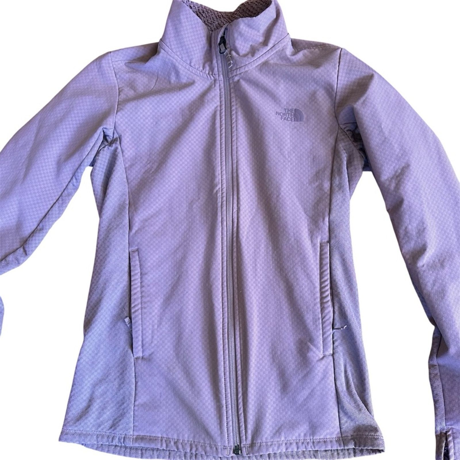 The North Face The North Face Lightweight Zip-Up Jacket - XS - Dusty Mauve Size XS / US 0-2 / IT 36-38 - 2 Thumbnail