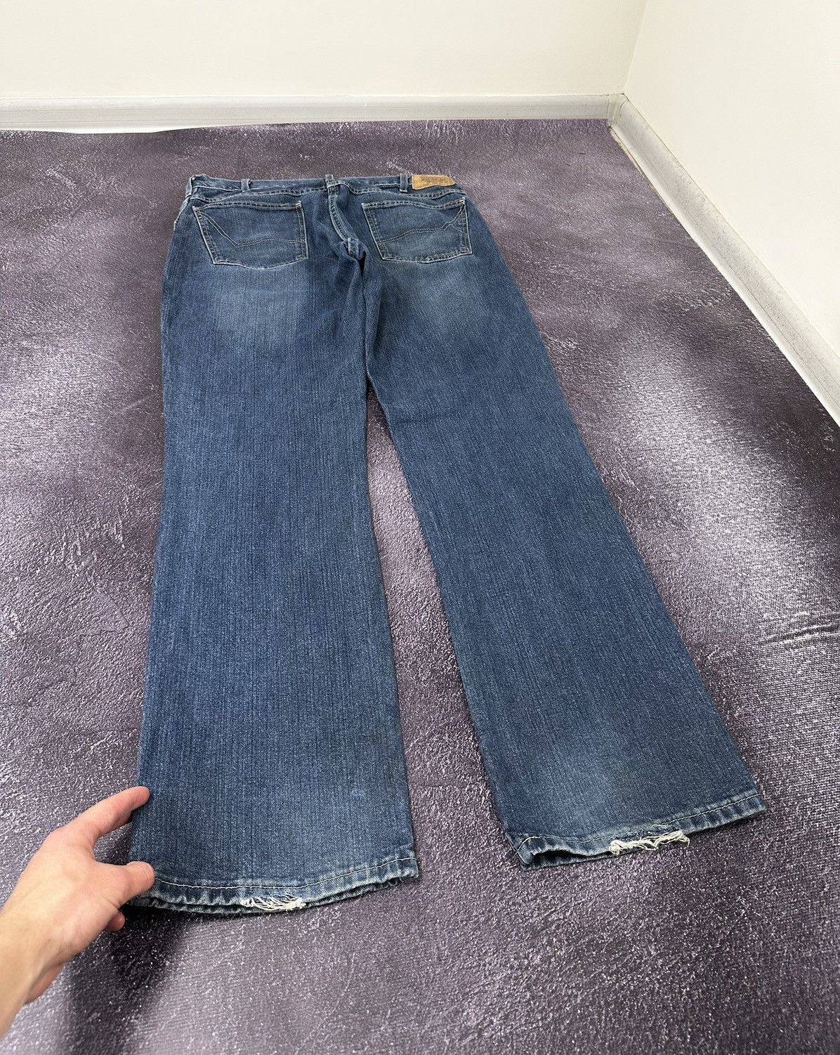 Dickies Vintage 90s Dickies USA Baggy Opium Faded Hype Work Jeans Size US 38 / EU 54 - 3 Thumbnail
