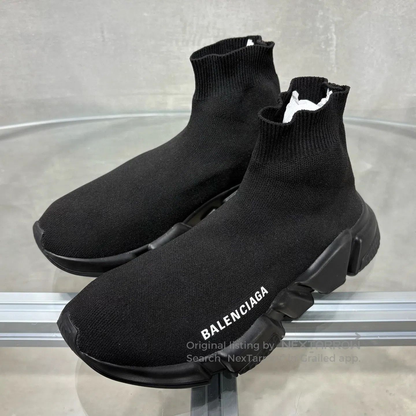 Balenciaga Balenciaga Socks and Sports Shoes, Black Size US 5.5 / IT 35.5 - 1 Thumbnail