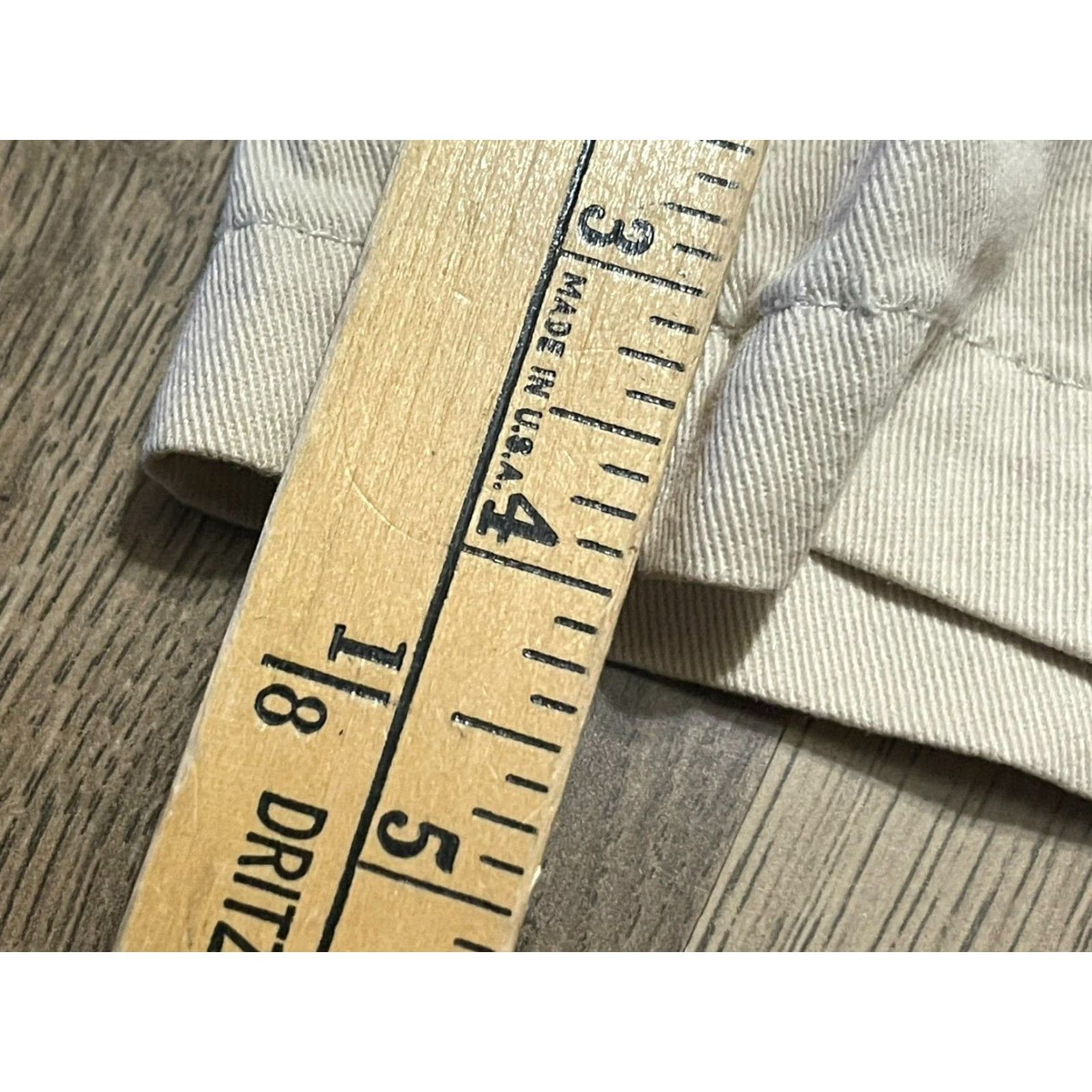 Vintage Sonoma Shorts Women’s Size 8 Beige Flat Front Pockets Chino Casual Modern Size US 8 / IT 38 - 7 Thumbnail