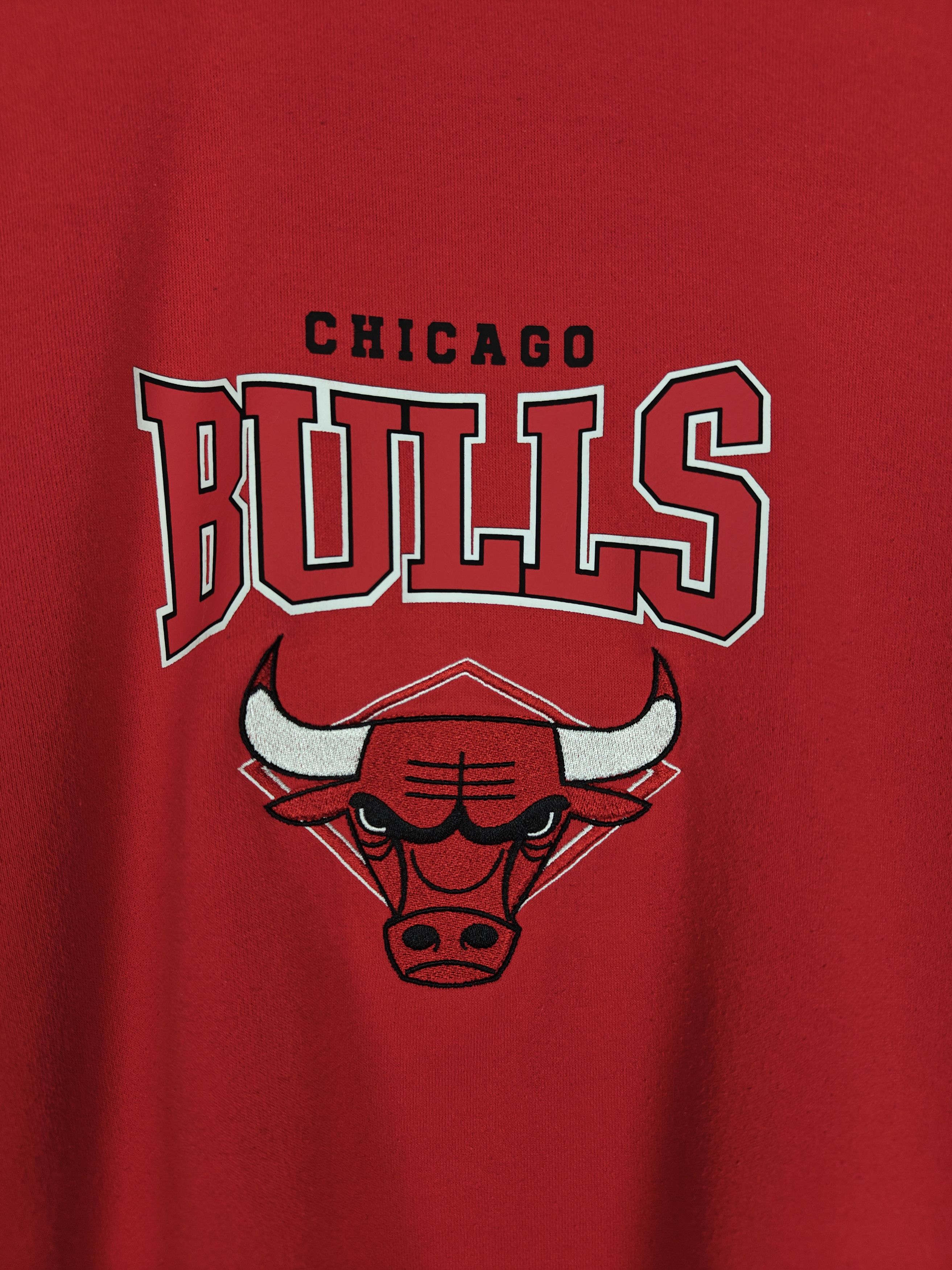 NBA NBA x Chicago Bulls Sweatshirt Crewneck Oversize Pullover L Size US L / EU 52-54 / 3 - 4 Thumbnail