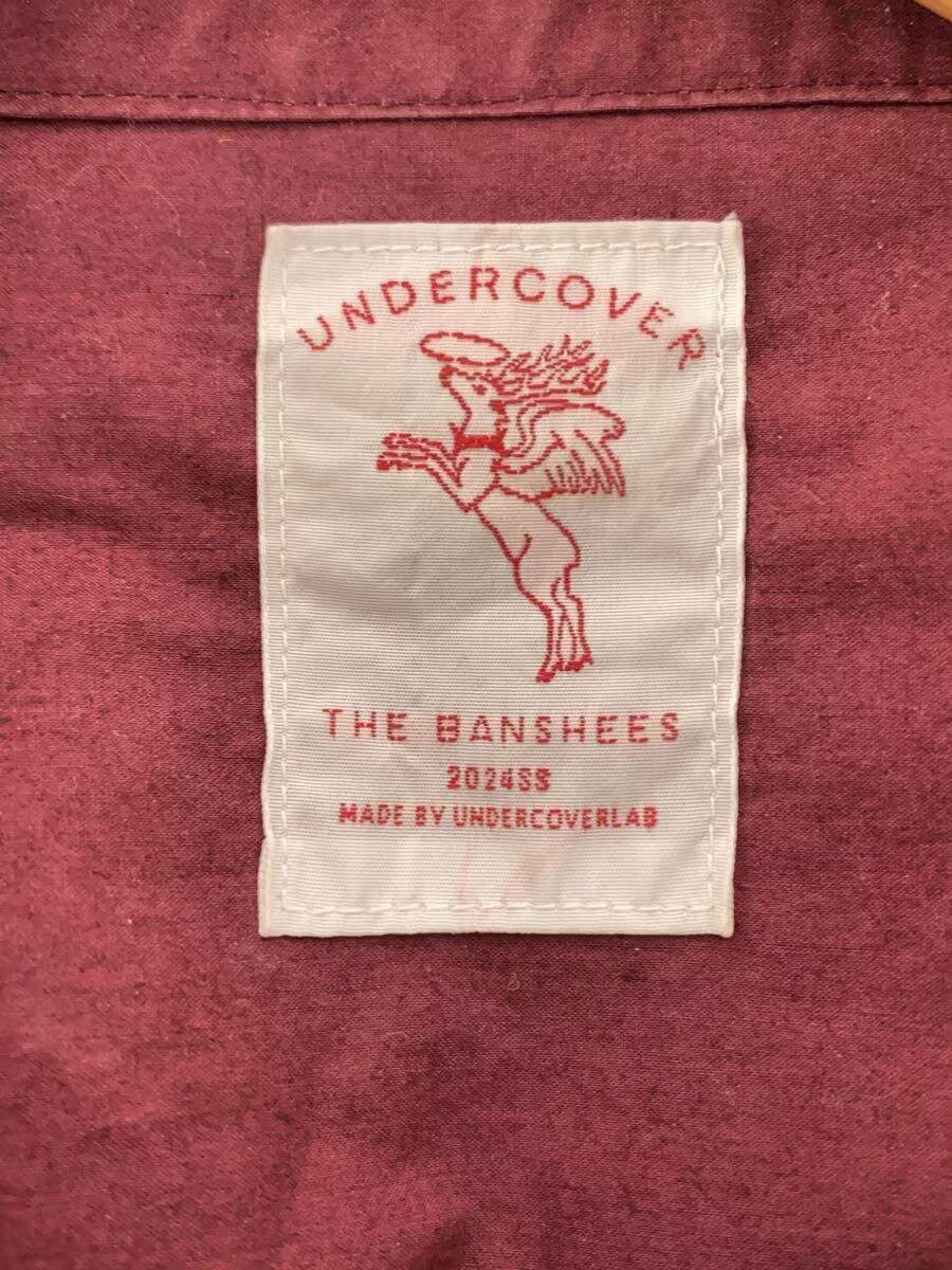 Undercover Undercover Cotton Long Sleeve Shirt Bordeaux Size US L / EU 52-54 / 3 - 3 Thumbnail