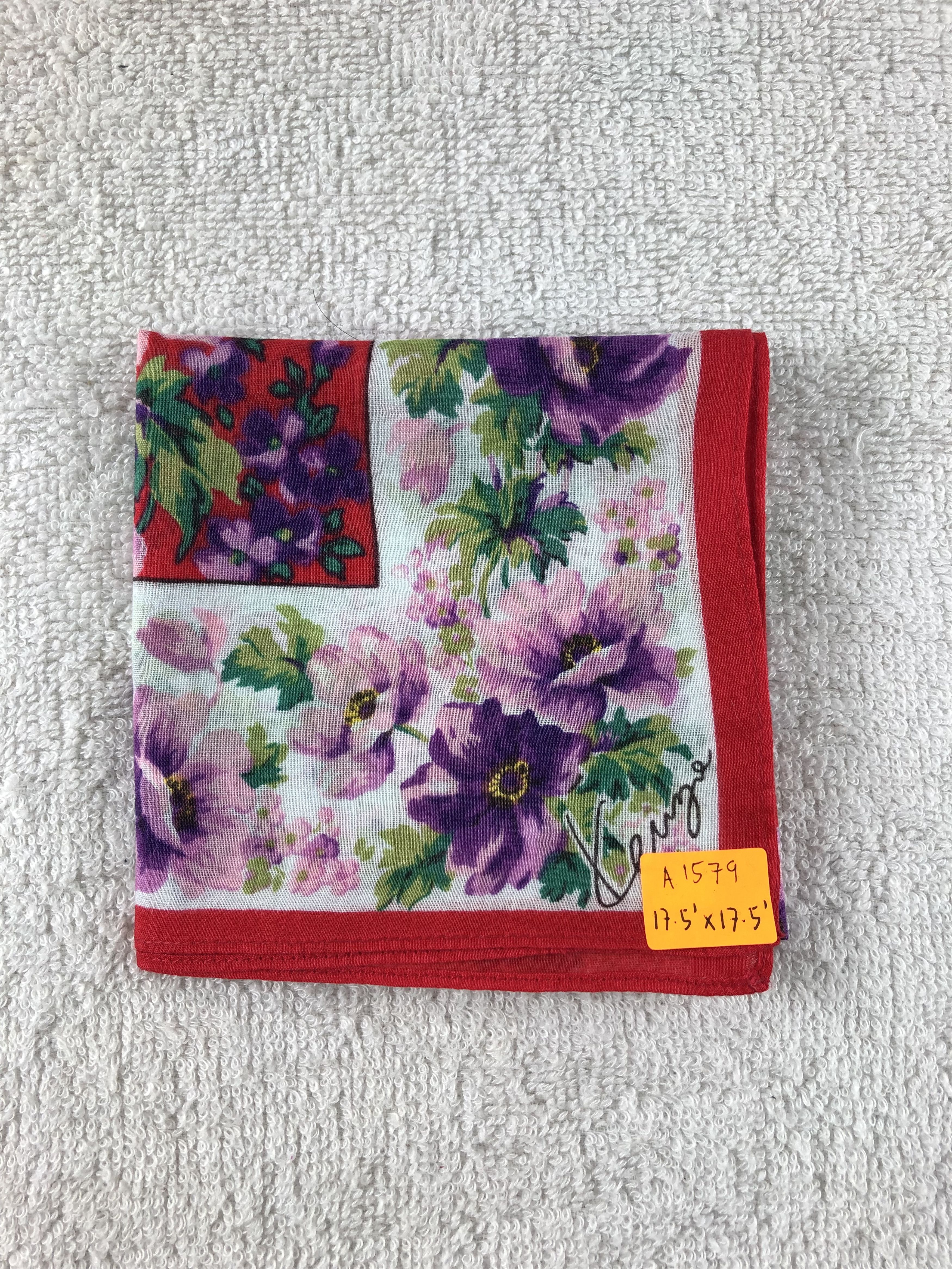 Kenzo × Vintage Kenzo Handkerchief / Bandana / Neckerchief Size ONE SIZE - 6 Thumbnail