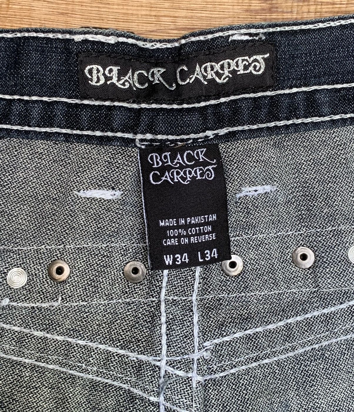 Other Black Carpet Baggy Denim Pants Size US 34 / EU 50 - 24 Thumbnail