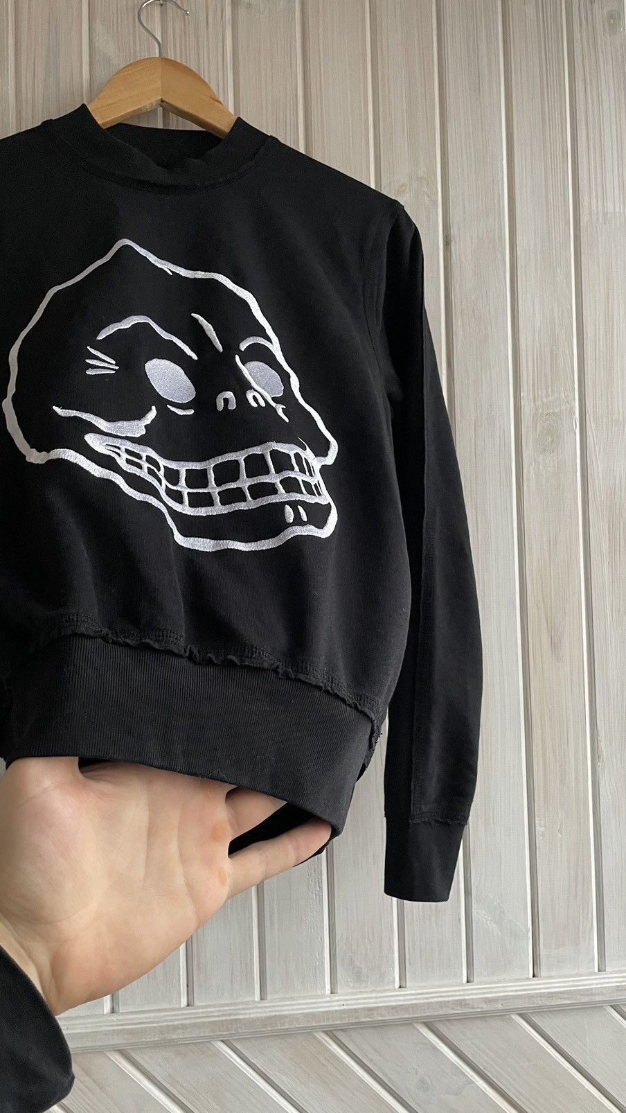 Cheap Monday × Japanese Brand × Vintage 💀 CHEAP MONDAY Y2K VINTAGE SWEATSHIRT Size US S / EU 44-46 / 1 - 4 Thumbnail