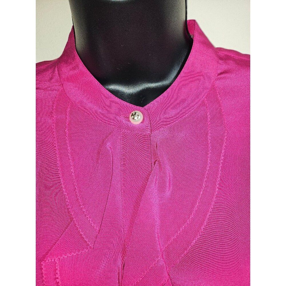 Tory Burch NWT Tory Burch Jane Fuschia Hibiscus Dress Size 4 Size S / US 4 / IT 40 - 4 Thumbnail