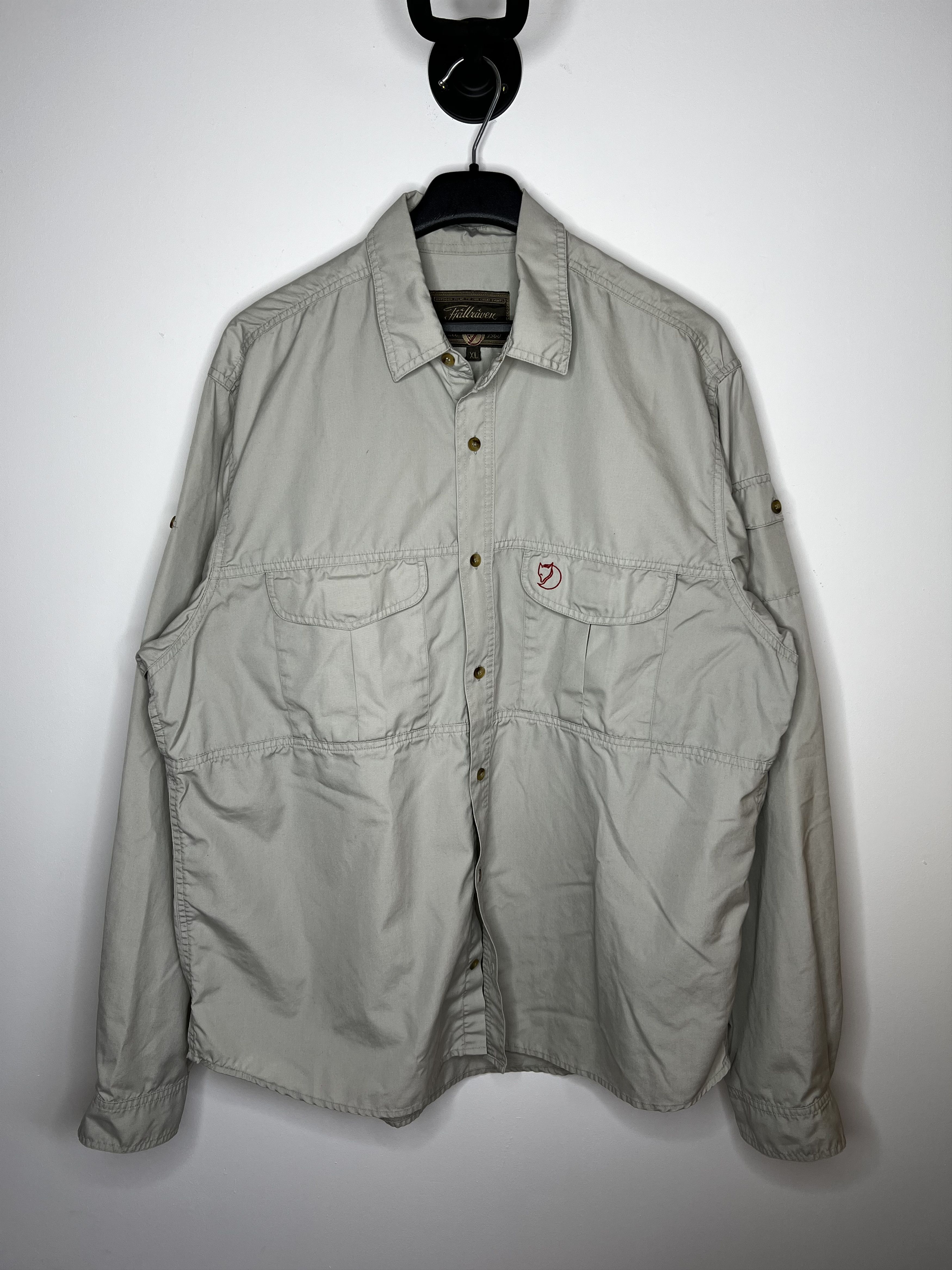 Fjallraven VINTAGE FJALLRAVEN FLANNEL SHIRT OUTDOOR TRAVEL TRACKING Size US XL / EU 56 / 4 - 1 Thumbnail