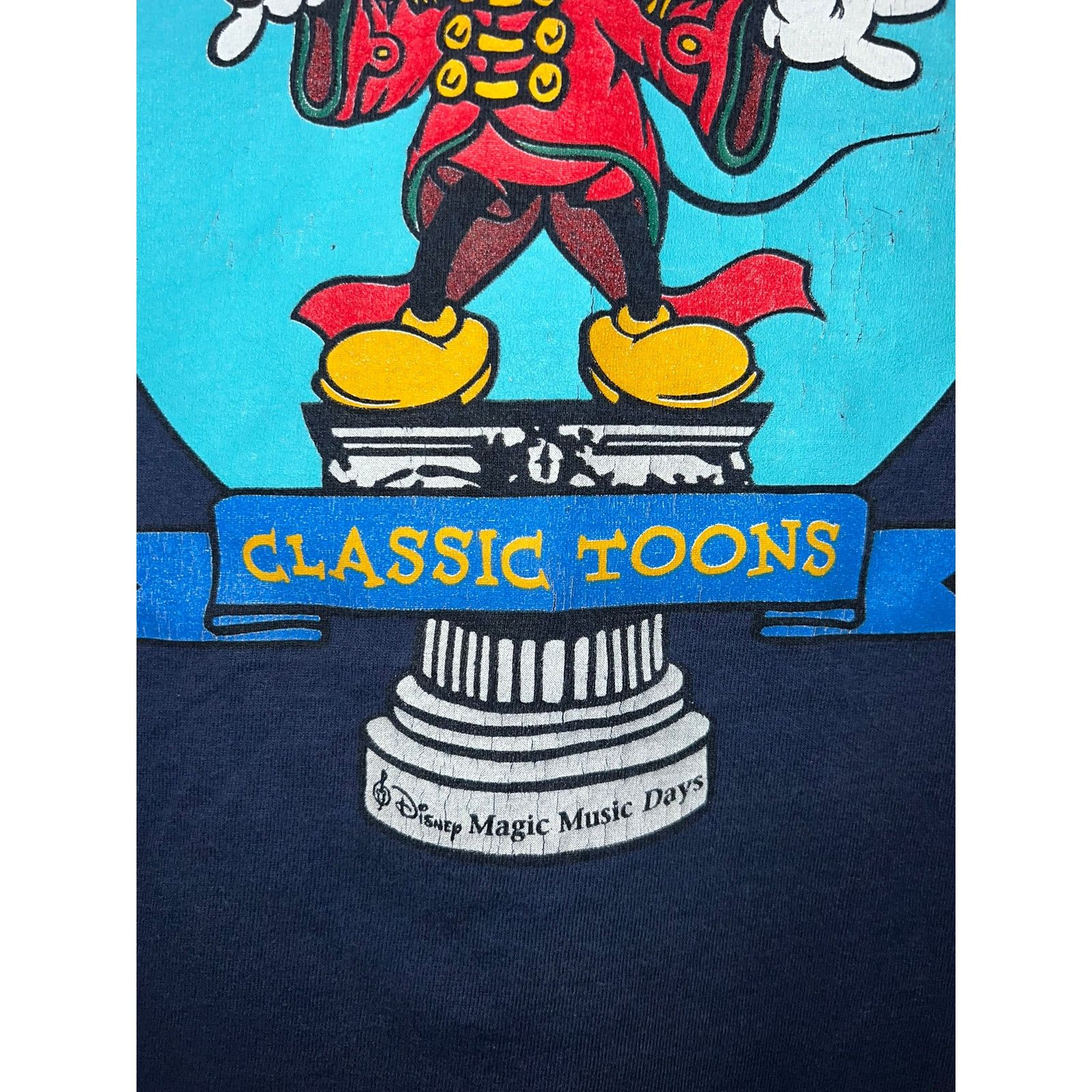 Disney Vintage Disney Magic Shirt Music Days Classic Toons Mickey M Size US M / EU 48-50 / 2 - 3 Thumbnail