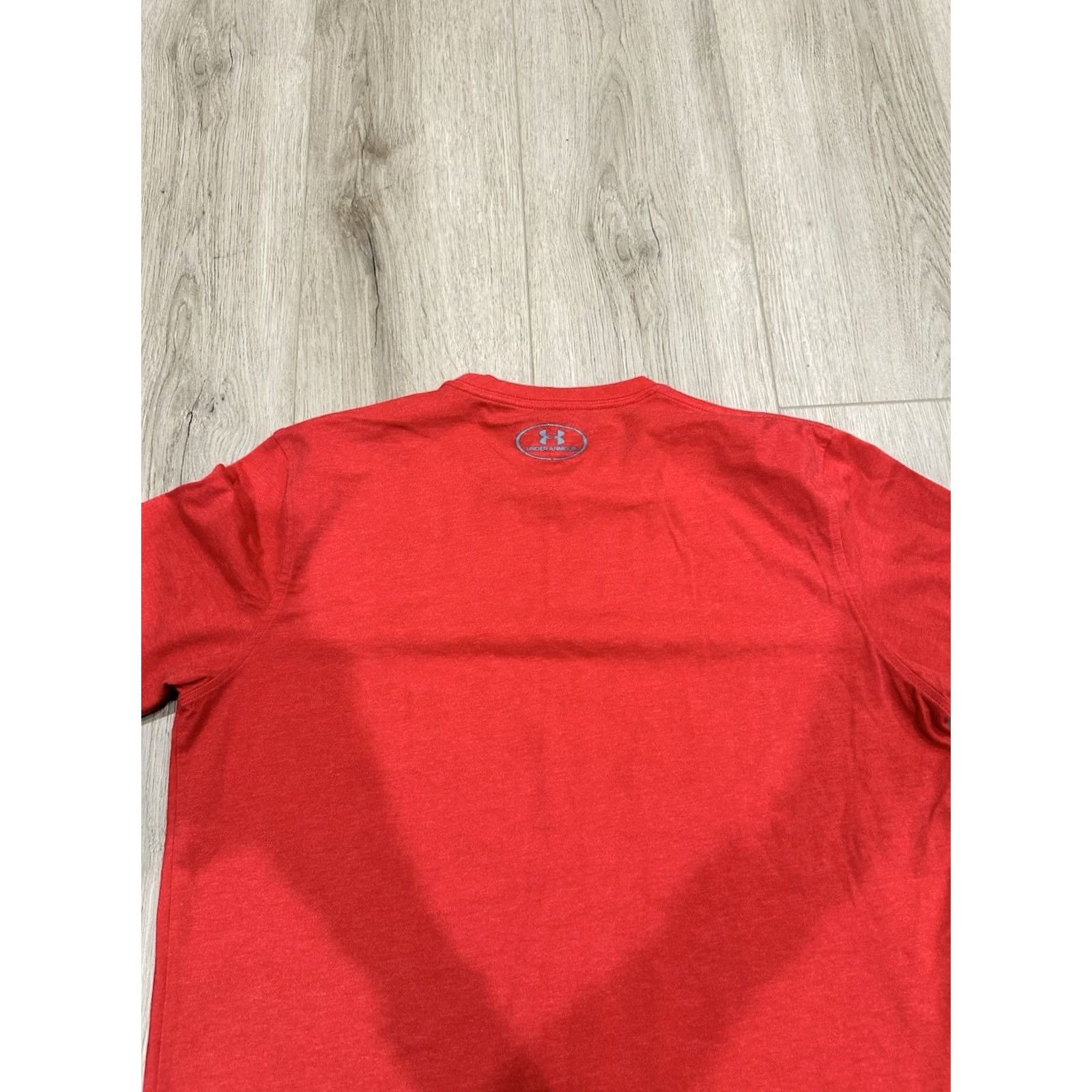 Under Armour Under Armour Shirt Mens Medium Red Tom Brady 199 Draft Short Sleeve Graphic Print Football Sports T-Shirt Size US M / EU 48-50 / 2 - 7 Thumbnail