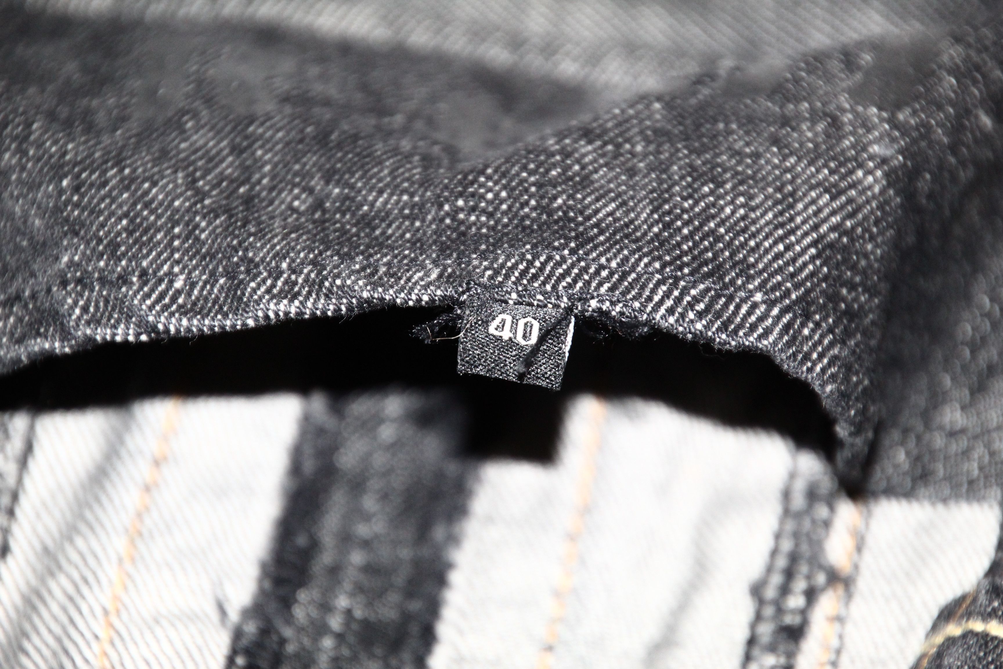 Marithe + Francois Girbaud VTG R-867 Raw Denim Asymmetrical Rips Stitch Design Jacket Size M / US 6-8 / IT 42-44 - 11 Thumbnail